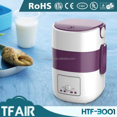 China 2018 TFAIR Kitchen Appliances HTF-3001 Stainless Steel Double Layers Purpose Purple Plastic Housing Multi Material Rice Cooker for sale