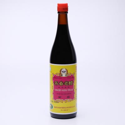 China Yongchun Classic Yellow Label Old Vinegar 630ml Aged Old Vinegar 630ml for sale