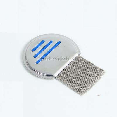 China Stainless Steel Pet Children Hair Grooming Comb Head Lice Home Comb for sale