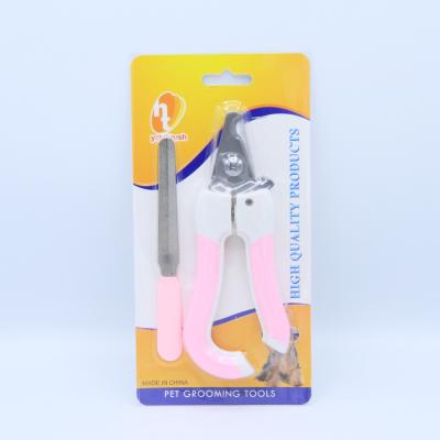 China Sustainable Fashion Daily Use Stainless Steel Dog Nail Clippers Pet Nail Scissors for sale