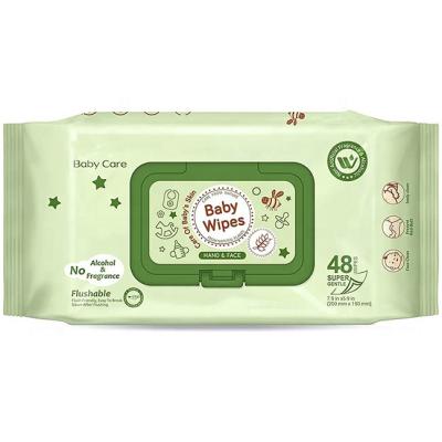 China Outdoor High Quality Competitive Baby Clean Skin Aloe Vera And Vitamin E Baby Wipes Manufacturer From China for sale