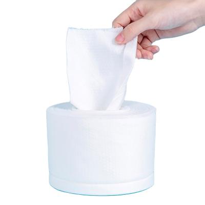 China Skin Clean Outdoor Hot Selling Disposable Face Towel Makeup Cloths Old Cotton Pads Nonwoven Facial Cloth for sale