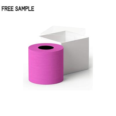 China Restaurants/Offices/Hotel Toilet Paper Household Pink Toilet Paper Odd Novelties Blaze Orange Novelty Enough for sale