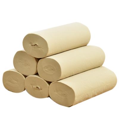 China Virgin Wood Pulps Ultra Soft Cheap Toilet Paper Flower Printed Toilet Paper Coreless Toilet Paper for sale