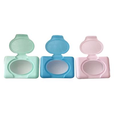 China Portable Cover Mini Tissue Pape Holder of New Household Products Mini Wheat Straw Baby Wipes Dispenser for sale