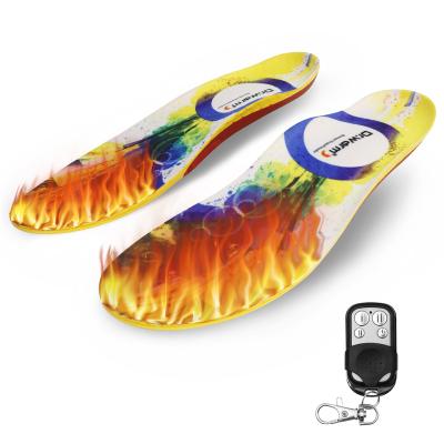 China Dr. Warm Foot Warmer Rechargeable Usb Heated Insole Warmer Battery Electric Shoes Heated Insoles for sale