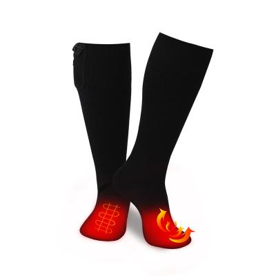 China Sports Socks Customized Sports, Electric Rechargeable Heating Socks Heated Winter 3 Settings For Men And Women for sale