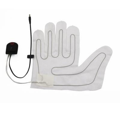 China Heated Gloves 12V Carbon Fiber Heating Elements Heating Pad Far Infrared System For Gloves for sale