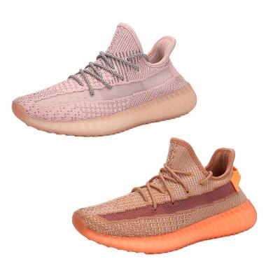 China Wholesale Factory Price Factory Spot Yezzy Damping Slips Upper Women's Sneaker Men's Yezzy Lightweight Running Shoes 350 Running Shoes V2 for sale