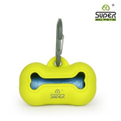 China Sustainable Cute Dog Poop Bag Dispenser for sale