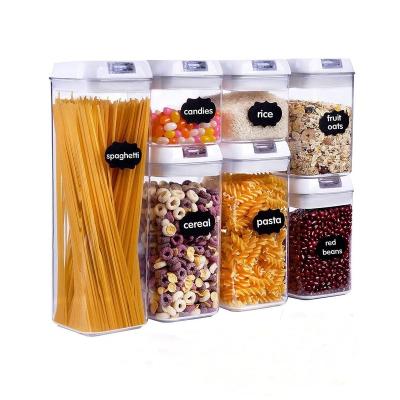 China Amazon Hot Sales Easy Open Design Stored Food Storage Container Airtight Set for sale