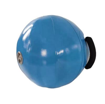 China Customer Logo Printing Ball Shape Workout Sandbag Portable Water Aqua Bag for sale