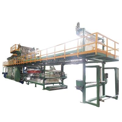 China Customrized 12000 W PLC Foam and Non Woven Fabric Carpet Making Machine Flame Lamination Machine for sale