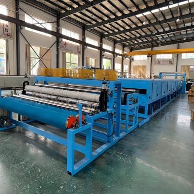 China 12000mm*2400mm*2000mm Manufacturing Plant Dot Interlining Coating Machine for sale