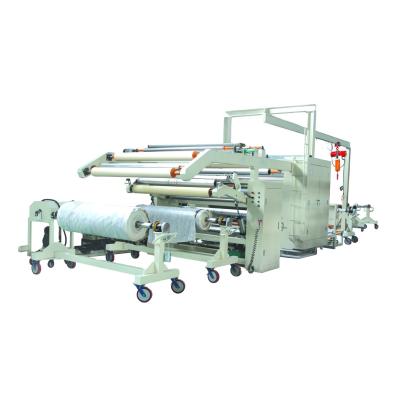 China 60kw GAOQI PUR Textile Hot Melt Glue Laminating Machine Cloth Making Machines for sale