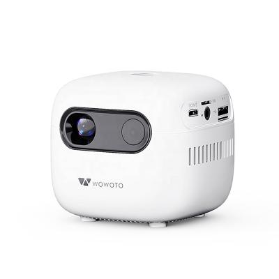 China Pico WOWOTO 65ANSI Lumens 1080P Pico Mini Portable Home Digital Smart DLP Theater Projector for sale