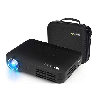 China Best Portable DLP Home Theater Projector >3500 Lumens Pico WOWOTO 4K Projector Portable DLP Business LED Android Mini Smart WIFI BT Video Signal for sale