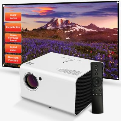 China Factory Ready Selling 3D Real 1080P Full HD Hot Projector LCD LED Video Beamer 5000 Lumens Smart WIFI Bluetooth Android Video Beamer for sale