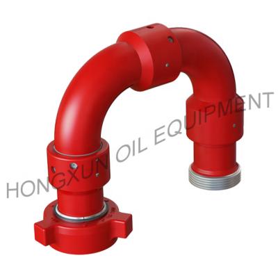 China Fig 1502 Radius WECO quick swivel joint / API 16C WECO chiksan integral fittings / long connection Chiksan swivel joint M X F for sale