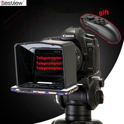 China Destview Smartphone Teleprompter for Canon Nikon Sony Camera Photo Studio DSLR for Youtube Interview Teleprompter Video Camera Destview T1 for sale