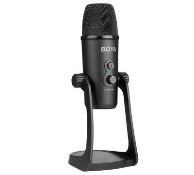 China USB Microphone BOYA BY-PM700SP Condenser Microphone Triple-Capsule For Android Smartphone Windows Mac Computer Laptop iPhone PC Live Interview for sale