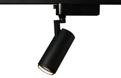 China Black 35W Sharp COB Chip Commercial LED Track Lighting 2300lm - 2470lm 3000K / 4000K for sale