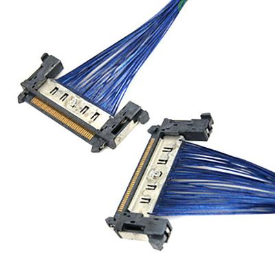 China Laptop 30 pin lvds cable for lcd panel led custom lcd screen display cable wire harness for sale