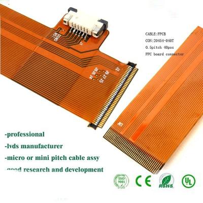 China Ipex20455-040E Electronic Printed Circuit FPCB FPC Flexible Cable for sale