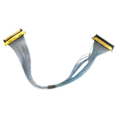 China CAMERA CenterMCX lvds 40 male connector cable lcd laptop charger cable for sale