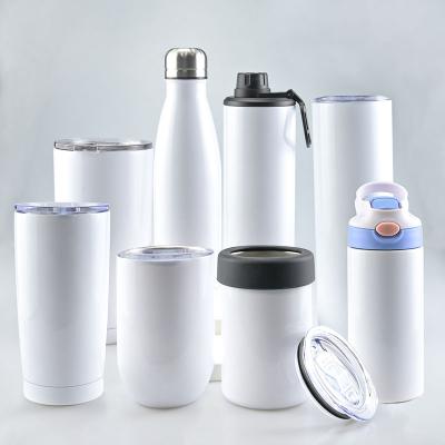 China Wholesale 20oz Stainless Steel Viable Sublimation Mug Water Bottle Factory Supplier Empty Insulated Mugs Tumbler Directly for sale