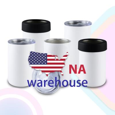 China Viable sublimation insulated to insulate 12 oz can insulator double wall stainless steelvacuum cola box holder for sale