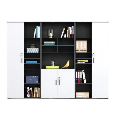 China Contemporary Living Room Furniture Wooden Bookcase Storage Cabinet Modern Floor Bookcase for sale