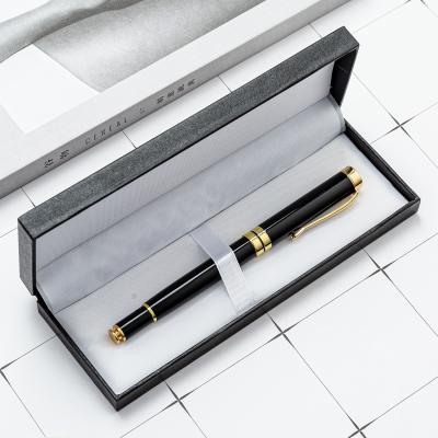 China Schools & New Customized Gift Box High Quality PU Packing Boxes Logo Pen Gift Box Luxury Pen Offices Business Customized Gift Box for sale