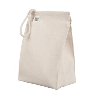 China Reuseable Lunch Bag Canvas Fabric Shopping Bag Reusable Good Quality Cotton Handbag for sale