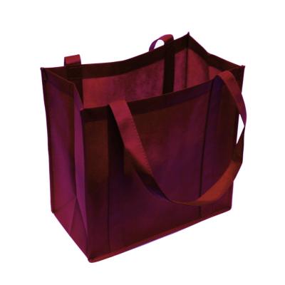 China 2021 Environmentally Handled Customized Green Promotional Shopping Cut Out Non Woven Fabric Bag for sale