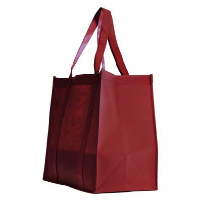 China Handled No Moq Tote Shopping Bags Non-Woven Bag Custom Made Reusable Service Tote Bags Unisex for sale