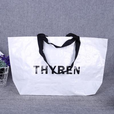 China Waterproof Woven Bag Manufactur Customization Sewing Extra Large White PP Woven Bag for sale