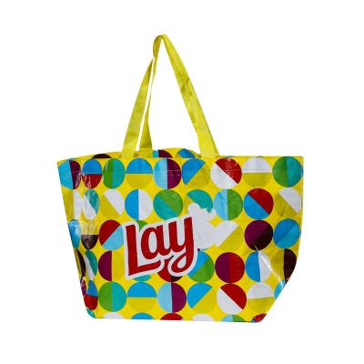 China 2021 High Quality Reusable Customization PP Woven Sack Polypropylene Bags Carrier Bag for sale