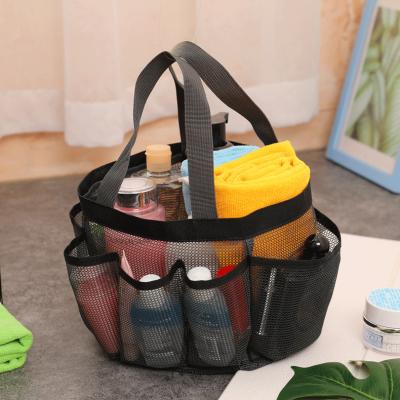 China Net Shopping Reusable Nylon Tote Bag Of Mesh Fabric Shopping Tote Bag Of High Quality Hot Product for sale