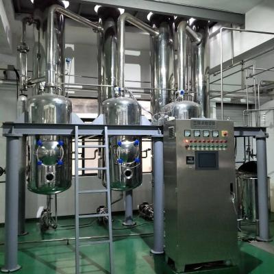 China Malt Extract Vaporizer Manufacturer Customized Extract Concentrated Vaporizer Single-effect Falling Film Evaporation Equipment for sale