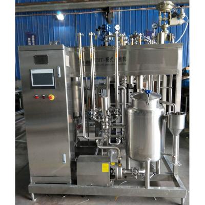 China Full Automatic Dairy Products Milk Plate Pasteurizer / Ice Cream Pasteurizer / Yogurt Pasturizer for sale