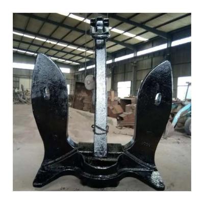 China Marine Hardware Black Print Marine Ship Boat Hardware Product Hall Type C Anchor for sale