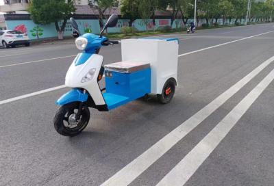 China 48V 550W Electric Three Wheeled Cleaning Car Electric Sanitation Vehicle Te koop