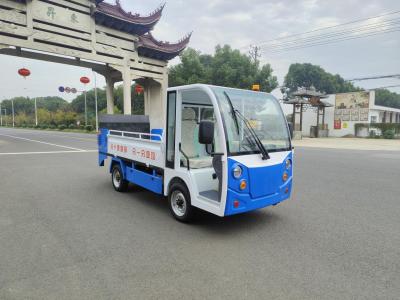 China Garbage Transport Truck New Energy Electric Four Wheel Waste Removal Truck for sale