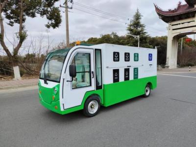 China New Energy Electric Four Wheel Garbage Collection Truck Electric Sanitation Vehicle for sale