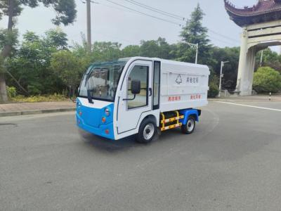 China Electric Four Wheel Garbage Collection Truck New Energy Sanitation en venta