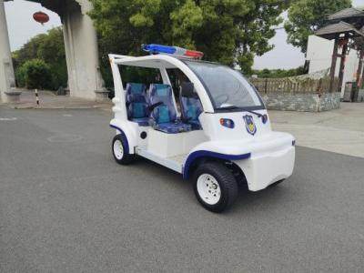 China 30km/H Patrol Vehicle 4 Passengers Electric Patrol Car Te koop