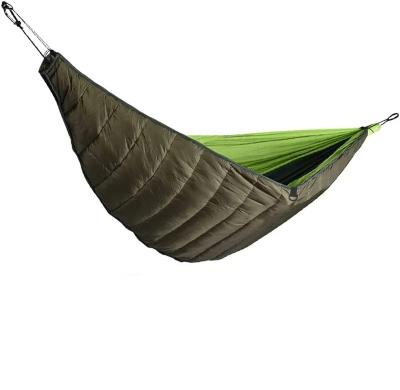 China Modern WOQI Lightweight Full Length Warm Insulation Under Quilt Large Size Portable Double nylon hammock for sale