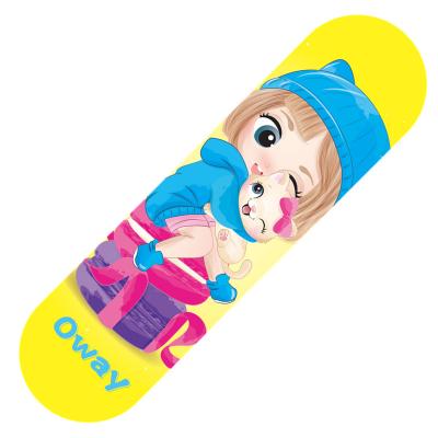 China Quality Chinese Professional Popular Product Manufacture Maple Longboard Decks Custom Skateboards For Adults for sale