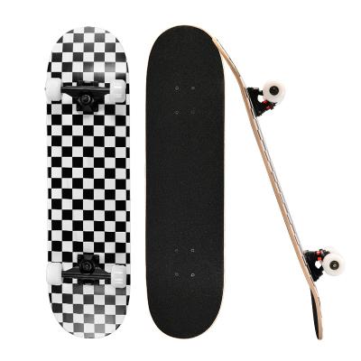 China Economical Chinese Maple Custom Design Popular Product Aluminum Alloy Gaqer Wooden Road Skateboard Gear for sale